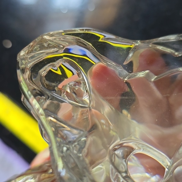 HOST PICK. Vintage. Princess House 24% Lead Crystal  Wonders of the Wild Lion - Picture 7 of 7